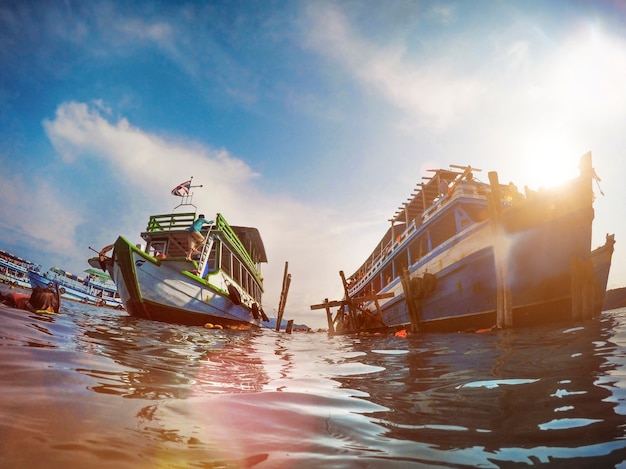 Snorkeling Activity Yacht Boat Sea