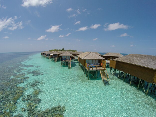 spa con vista oceano di sabbia turistico