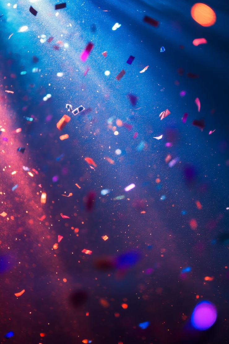 Foto gratuito spettro e lampi di luce colorata
