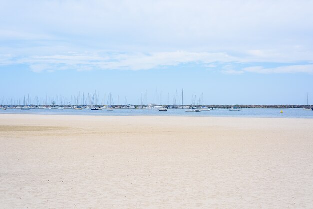 Spiaggia di Albert Park a Melbourne, Australia