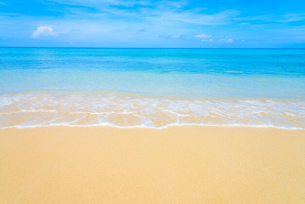 Spiaggia mare tropicale