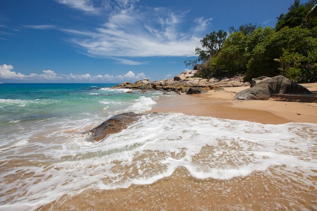 spiaggia per le vacanze sull'oceano