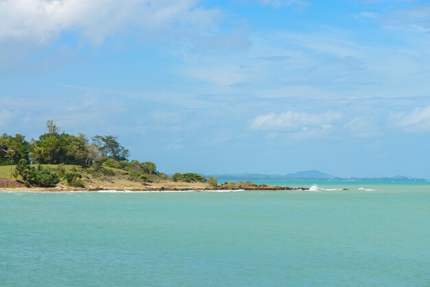 Spiaggia vista dal mare