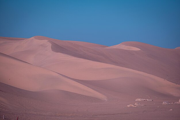 Splendida vista sul deserto di Dubai