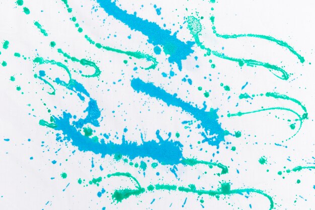 Spruzzata artistica blu