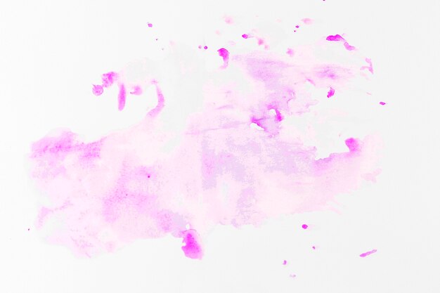 Spruzzata di pigmento magenta