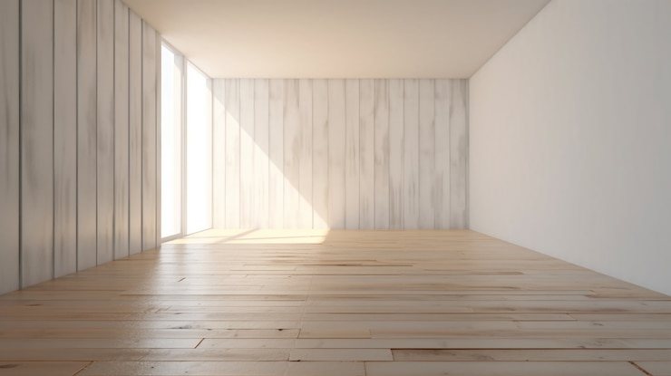 Foto gratuito stanza moderna e vuota