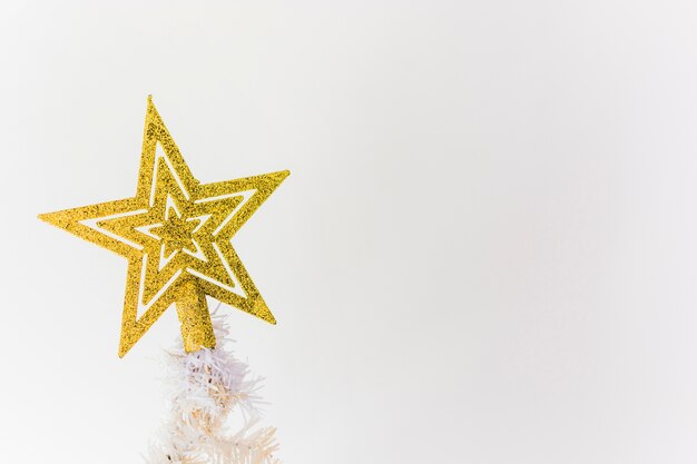 Stella dell&#39;albero di Natale