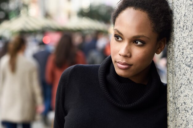 stile di vita nero donna afro-americana