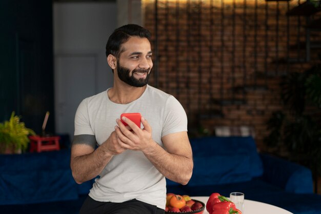 Stile di vita sano sostenuto a casa