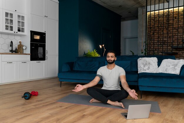 Stile di vita sano sostenuto a casa