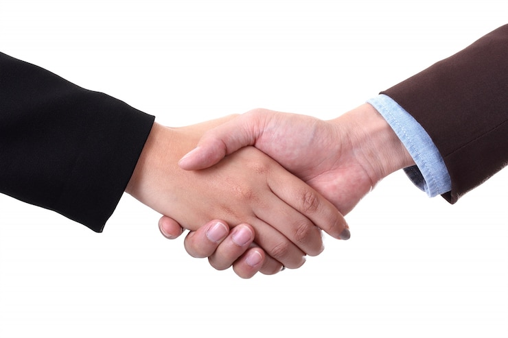 Foto gratuito stretta di mano
