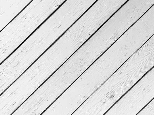 Struttura completa della plancia di legno bianca verniciata