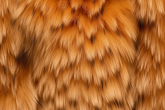 Struttura della pelliccia del modello animale selvatico