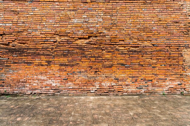 Struttura di muro di mattoni per sfondo