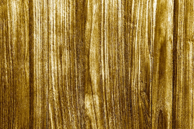 Struttura in legno verniciato oro rustico