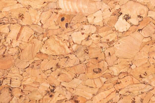 Struttura piatta in legno naturale