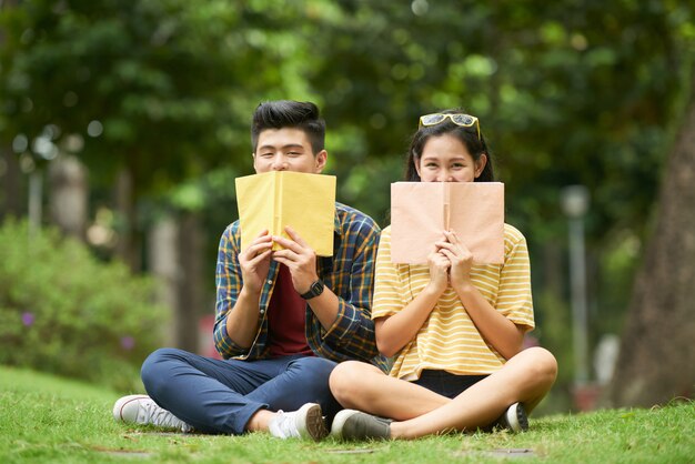 Studenti gioiosi