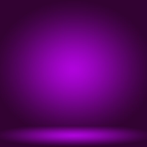 Studio sfondo concetto astratto vuoto gradiente di luce viola studio room background per prodotto for