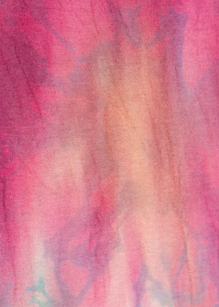 Superficie in tessuto tie-dye colorato
