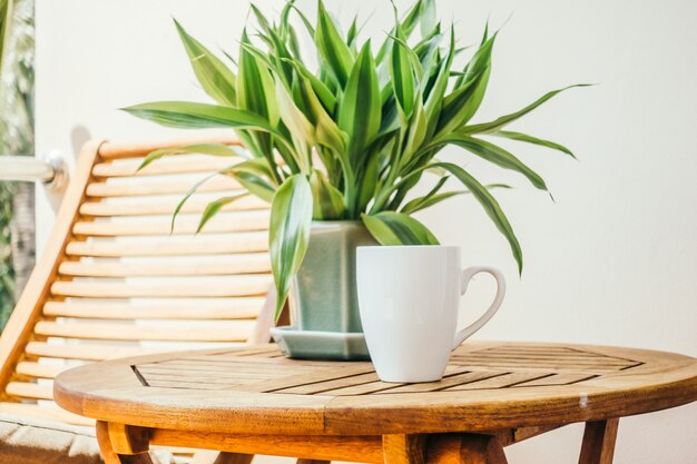 Tazza di caffè bianco