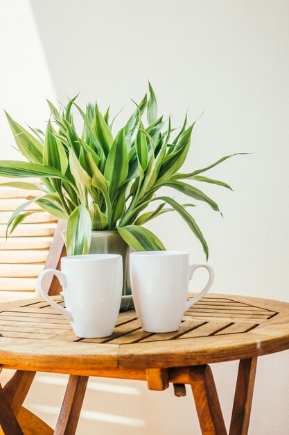 Tazza di caffè bianco