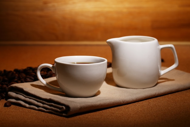 Tazza di caffè caldo