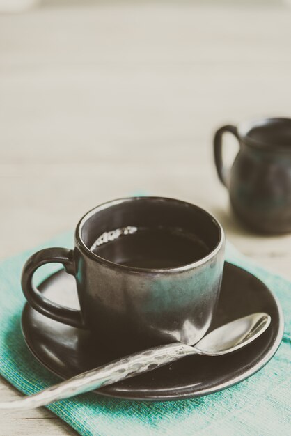 Tazza di caffè nero