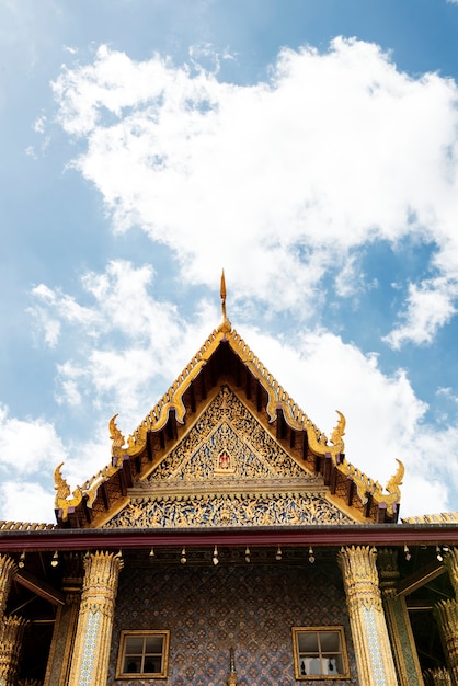 Tempio a Bangkok, Tailandia