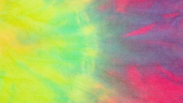 Tessuto tie-dye multicolore