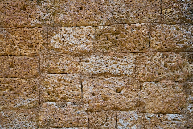 Texture della parete di pietra