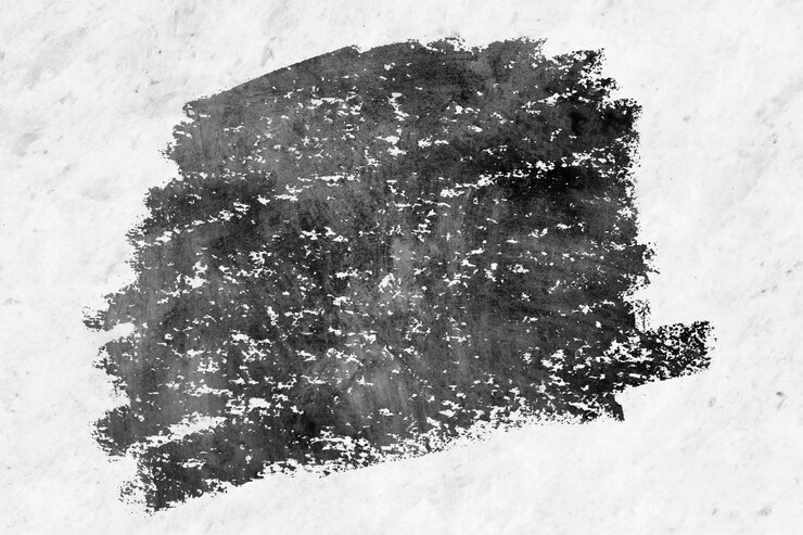 Foto gratuito texture di vernice a olio nera su una parete di cemento grunge