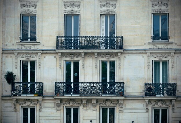 Tipica architettura in stile francese a Parigi.