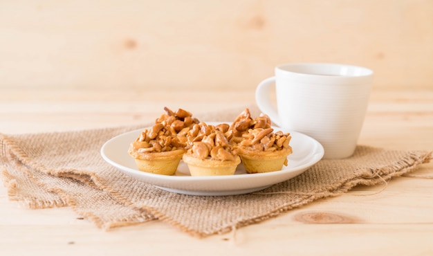 toffee cupcake con caffè