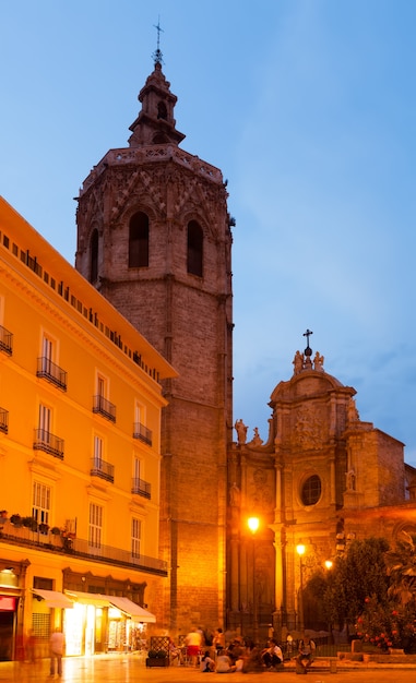 Torre di Micalet e Cattedrale. Valencia, Spagna