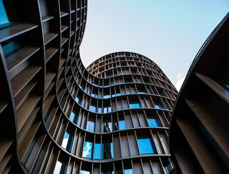 Foto gratuito torri di axelborg, architettura moderna