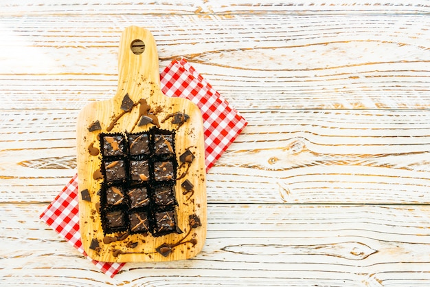 Torta al cioccolato e brownies