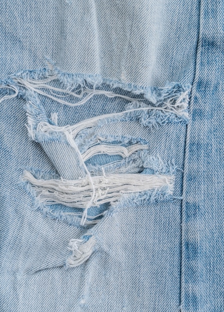 Trama di jeans blu