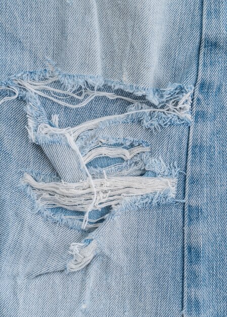 Trama di jeans blu