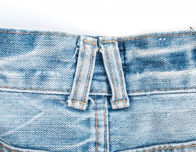 Trama di jeans blu