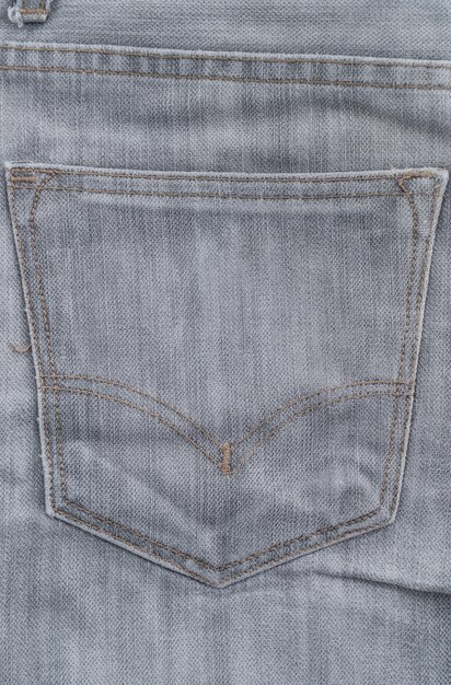 Trama di jeans grigio