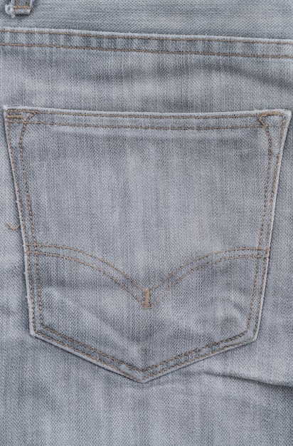 Trama di jeans grigio