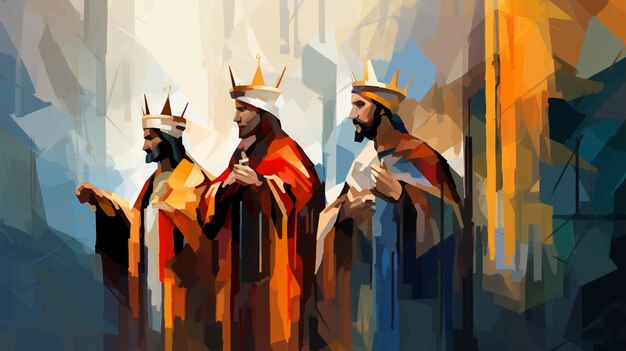 Tre re con le corone