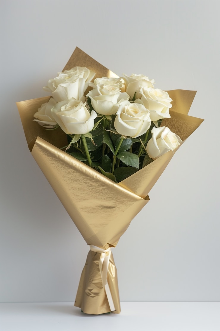 Foto gratuito un bellissimo bouquet di rose.