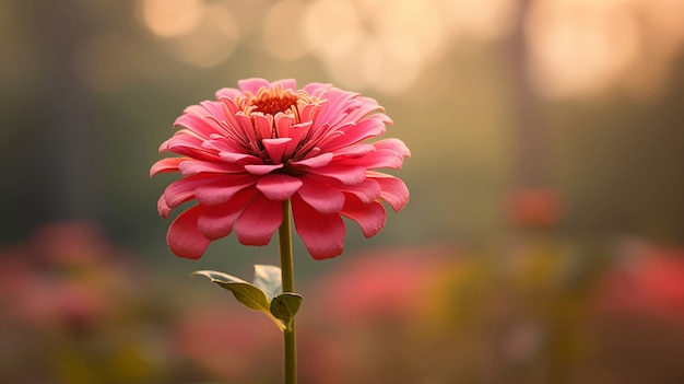 Un bellissimo fiore in natura