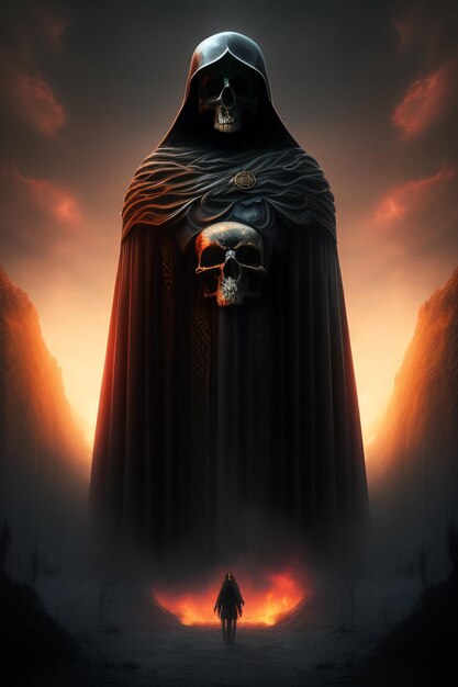 Un poster per il gioco Death by the Dark Tower.