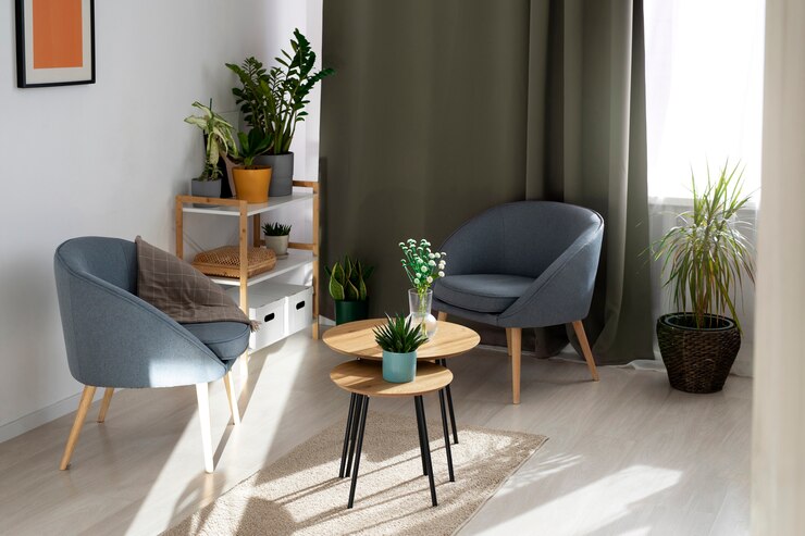 Foto gratuito una bella casa con piante sane