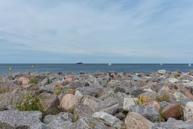 Una bella foto delle onde del mare