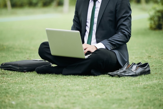 Uomo d'affari di lavoro