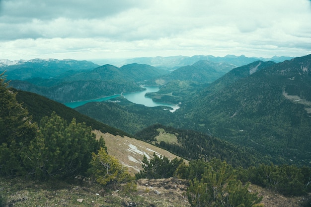 Valle nella natura